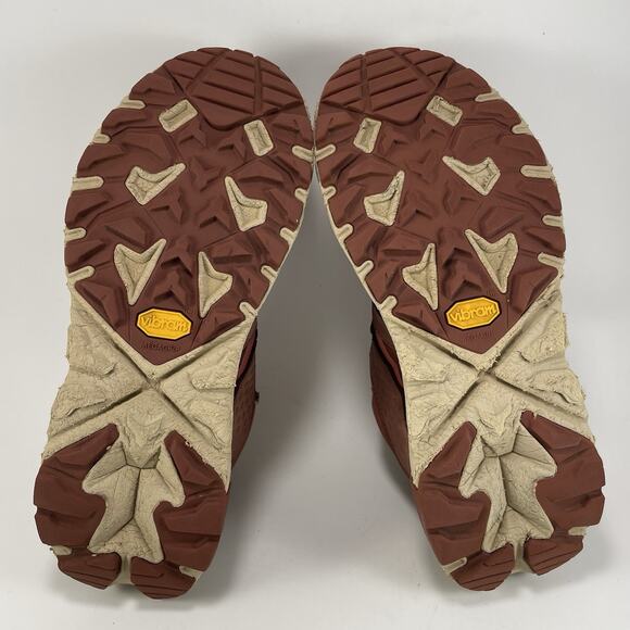 Hoka One One Anacapa Low GTX Hiking Sneakers Women Size 9 B Cherry Rust Red - Picture 7 of 12